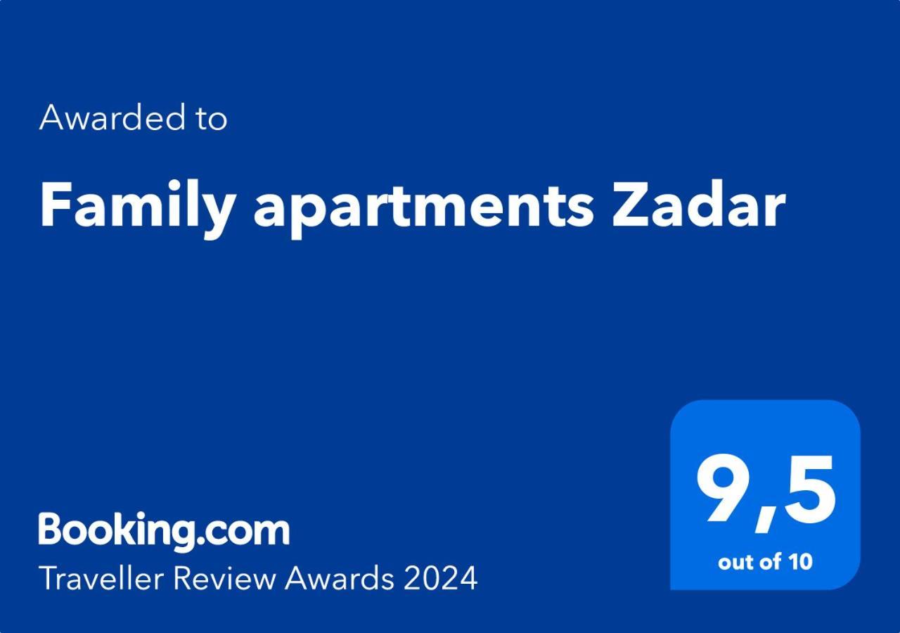 Family Apartments Zadar - Ryanair Exclusive エクステリア 写真